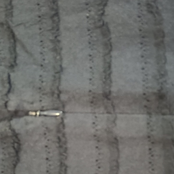 Trina Turk Navy Blue Lace Eyelet 1/2 Sleeve A Line Dress QQQ - Picture 5 of 5